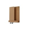 Muuto FOLDED Organizer - Półka Ścienna 29 cm Pomarańczowa