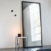Muubs WASHINGTON Lustro Ścienne w Metalowej Ramie 200 cm / Czarne