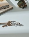 Alessi PIP Stalowy Brelok do Kluczy / Srebrny Polerowany
