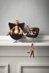 Kay Bojesen MONKEY Figurka Drewniana Małpka MINI Drewno Tekowe