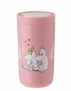Stelton TO GO Kubek Termiczny 200 ml MUMINKI / Różowy Love