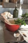Emile Henry Ceramiczny Moździerz z Tłuczkiem / Czarny