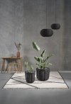 Villa Collection SCANDI Lampa Wisząca Rattanowa 50 cm Czarna