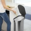 simplehuman SLIM Kosz na Śmieci 45 l Pedałowy Stal FPP - Srebrny