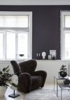 by Lassen TWIN 35 Stolik z Dwustronnym Blatem - Biały / Blat Czarny i Biały