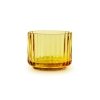 Lyngby Porcelain LYNGBY Świecznik Tealight 6,7 cm Bursztynowy Amber