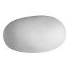 Rader STONE Lampka Świecący Kamień - Lampka LED z Porcelany - S / Biały