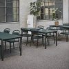 Muuto LINEAR SIDE Krzesło Ogrodowe Metalowe / Pomarańczowe