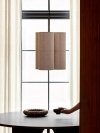 Audo HASHIRA Potrójna Lampa Wisząca 61 cm / Lniany Klosz