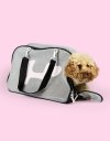 United Pets Milano ECO Torba - Transporter dla Psa / Czarno - Różowa