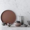 Blomus REO Okrągła Taca Dekoracyjna 30,5 cm / Brązowa Rustic Brown