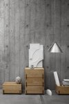 Kristina dam studio ROTATING Obrotowe Lustro Ścienne 60 cm Okrągłe / Jasnobeżowe