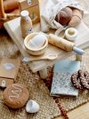 Bloomingville SNORRE Bawełniana Zabawka dla Dzieci / Torba z Pieczywem