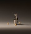 Alessi KURU KURU Il Tornitore Matto - Karafka Stalowa / Srebrna