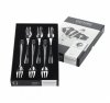 Gense STEEL LINE Widelczyki do Ciasta 16 cm 6 Szt. / Srebrne Polerowane