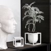 by Lassen KUBUS T Świecznik Tealight - Biały