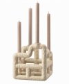 Villa Collection LYNG Świecznik 23 cm Kemowy