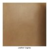 Muuto OUTLINE Sofa 2-Osobowa - Brązowa Skóra Cognac / Czarne Nogi