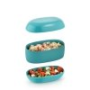 Alessi FOOD A PORTER Lunchbox - Pojemnik na Lunch - Turkusowy