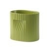 Muuto RIDGE Ceramiczna Doniczka do Kwiatów 24 cm / Zielona
