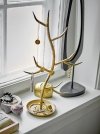 Bloomingville KATIKA Drzewko - Stojak na Biżuterię / Złoty