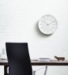 Rosendahl ARNE JACOBSEN Zegar Ścienny - Bankers 480 Biały
