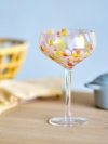 Bloomingville LILYA Kieliszki Koktajlowe 295 ml 4 Szt. / Różowe