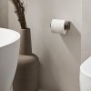 Kristina dam studio DOWEL Stalowy Uchwyt Ścienny na Papier Toaletowy / Drewno Orzech