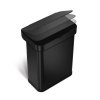 simplehuman LINER POCKET VOICE Automatyczny Kosz na Śmieci 58 l z Możliwością Otwierania Głosem / Czarny