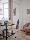 Bloomingville DAIVA Dekoracja Drewniane Pióro 94 cm / Czarne