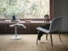 Muuto SOFT SIDE Stolik Okrągły 40 cm Biały / Blat 48 cm Dąb Naturalny