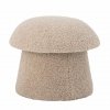 Bloomingville BOCCA Puf Tapicerowany / Beżowy Boucle
