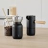 Stelton COLLAR Ręczny Młynek do Kawy - Srebrny / Czarny