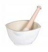 Emile Henry Ceramiczny Moździerz z Tłuczkiem - Biały