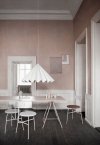 Audo DANCING Lampa Wisząca 95 cm Design Iskos-Berlin / Biała
