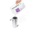 Simplehuman SENSOR Stalowy Automatyczny Dozownik do Mydła, Płynu, Żelu Antybakteryjnego - Akumulatorowy 414 ml Srebrny Matowy