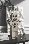 boyhood GINGERBREAD Figurka Drewniana Piernikowy Ludzik 30 cm Dąb Naturalny
