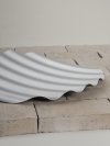 Muuto WAVE Stalowa Patera -Taca Dekoracyjna 50 cm / Srebrna