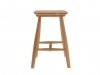 Villa Collection OAK Taboret - Stołek z Dębu Olejowanego 45 cm
