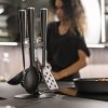 Guzzini KITCHEN Akcesoria Kuchenne na Stojaku 6 El. / Czarne