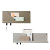 Muuto FOLDED Organizer - Półka Ścienna 63 cm Pomarańczowa