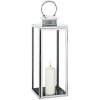 Cilio TORRE Lampion 63 cm Srebrny