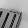 Global DOCK SET A Zestaw 5 Japońskich Noży Kuchennych z Bazą