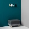 Normann Copenhagen CURVE Drewniany Wieszak Ścienny - Czarny