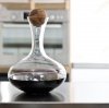 Sagaform OVAL OAK Dekanter / Karafka do Wina 2 l Dębowy Korek