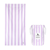 Dock & Bay CABANA Szybkoschnący Ręcznik Plażowy 160x90 cm / Lombok Lilac
