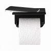 Blomus MODO Wieszak / Uchwyt Ścienny z Półką na Papier Toaletowy - Czarny