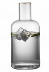 Lyngby Glass PALERMO Karafka do Wody 1,5 l Złota