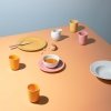 Lyngby Porcelain RHOMBE COLOR Kubek bez Ucha 330 ml Żółty