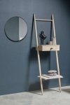 Villa Collection SCANDI Drabinka - Regał z Półką i Szufladą - Dębowy